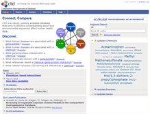 Tablet Screenshot of ctdbase.org